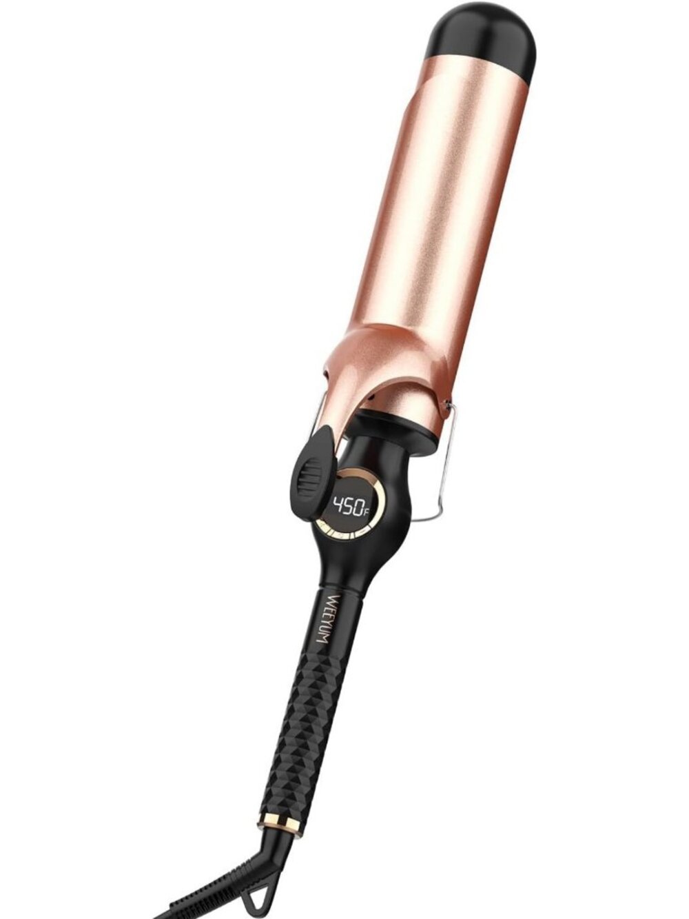 2-Inch Large Curling Iron Wand - Dual Voltage, Perfect for Beachy Waves & Curls